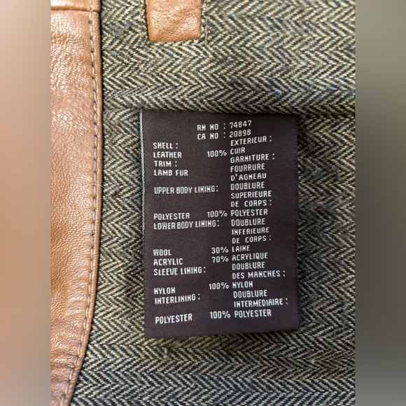 Men’s Andrew Marc leather jacket. Size medium. - Picture 11 of 13